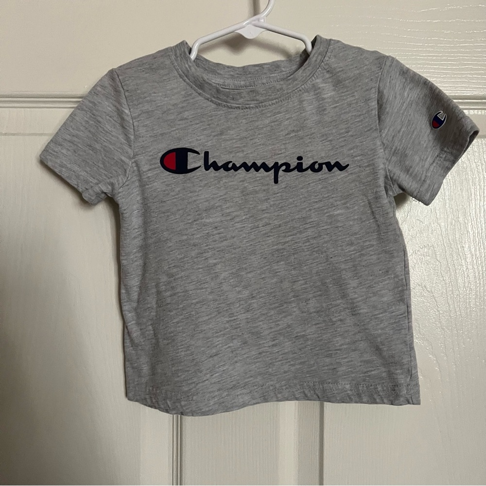 Toddler Champion Gray Short Sleeve Size 2T